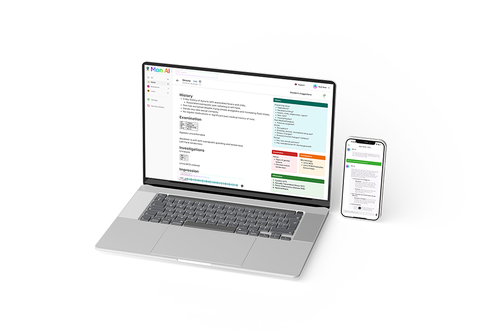 AI-powered medical documentation assistant